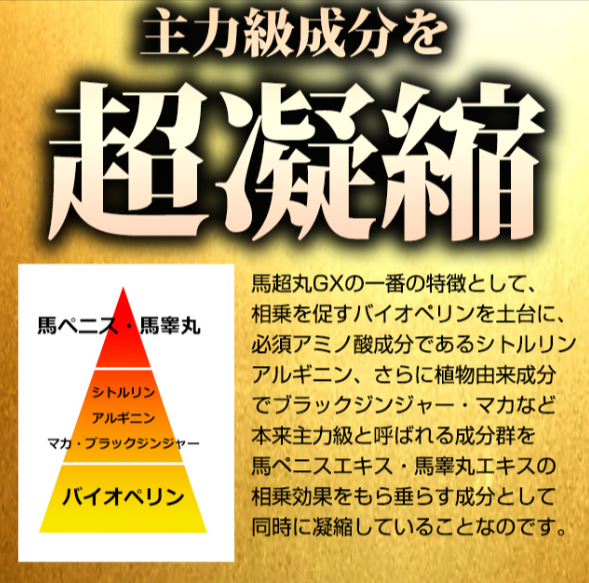 他の本来主力級成分もギュッと超凝縮！